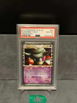 Pokemon Slowking Prime HGSS Undaunted Holo Ultra Rare #85 PSA 10 Gem Mint - Image 1