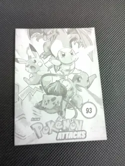 Pokemon Attacks 2024 Sticker Set Haunter 93 Peru US Seller - Image 2