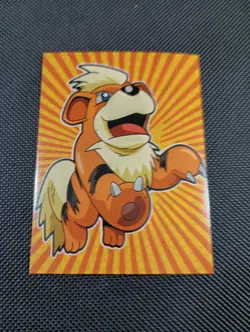 Pokemon Attacks 2024 Sticker Set Growlithe 58 Peru US Seller - Image 1