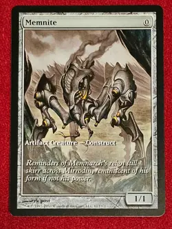 MEMNITE, MAGIC THE GATHERING DCI PROMO NEAR MINT MTG - Image 3
