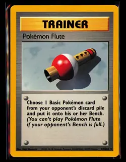 1999 Pokemon TCG Pokemon Flute Base Set #086/102 - Image 1