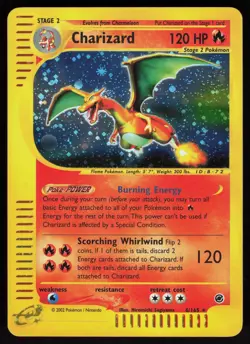 Pokemon Charizard 6/165 Expedition Base Set Holo Rare Lightly Played - Image 1