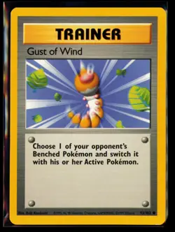 1999 Pokemon TCG Gust of Wind Base Set #093/102 - Image 1