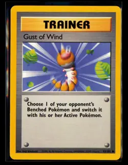 1999 Pokemon TCG Gust of Wind Base Set #093/102 - Image 1
