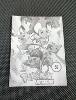 Pokemon Attacks 2024 Sticker Set Arcanine 59 Peru US Seller - Image 2