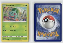 Bulbasaur #001/078 Pokemon Go Non Holo Common Pokemon TCG NM - Image 3
