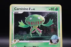 Carnivine G DP42 Diamond and Pearl Holo Black Star Promo English Pokemon TCG NM - Image 3