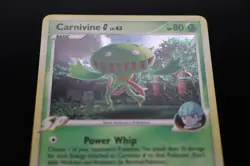 Carnivine G DP42 Diamond and Pearl Holo Black Star Promo English Pokemon TCG NM - Image 5