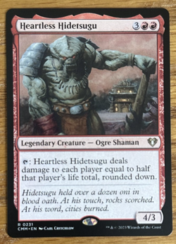 MTG Commander Masters, Heartless Hidetsugu - Image 1