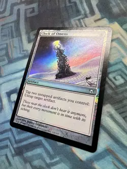 MTG Foil Clock of Omens EX/LP+ Fifth Dawn - Image 2