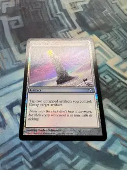 MTG Foil Clock of Omens EX/LP+ Fifth Dawn - Image 3