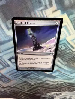 MTG Foil Clock of Omens EX/LP+ Fifth Dawn - Image 4