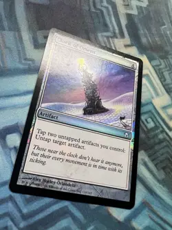 MTG Foil Clock of Omens EX/LP+ Fifth Dawn - Image 5