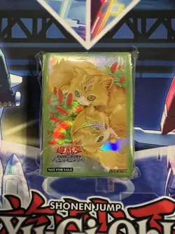 Yugioh Kittytail Mystical Beast Of The Forest Sleeves 100ct Konami Official - Image 1