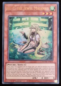 Hu-Li the Jewel Mikanko MZMU-EN072 Ultra Rare NM Yugioh - Image 1