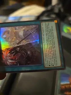The Fallen & The Virtuous CH01-EN019 Ultra Rare NM Yugioh - Image 3