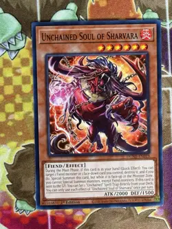Yugioh Unchained Soul Of Sharvara DUNE-EN019 Single - Image 1