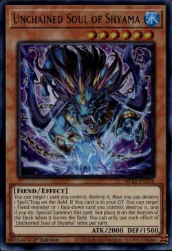 Yu-Gi-Oh! Unchained Soul of Shyama Ultra Rare MP24-EN216 - Image 1