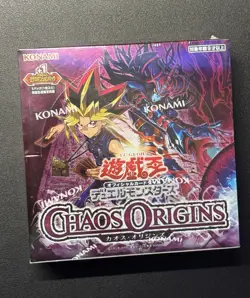 Yugioh - Chaos Origins - Factory Sealed Booster Box (JAPANESE) +1 Expansion Pack - Image 1