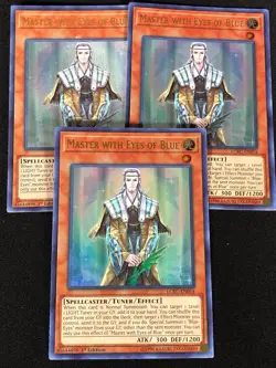 Yugioh Master With Eyes of Blue LCKC-EN014 1st Ultra x3 (LP) - Image 1