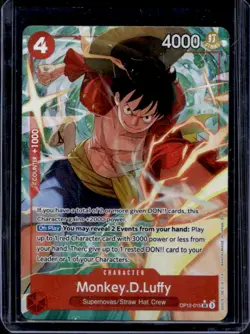 2025 One Piece Legacy of the Master Monkey.D.Luffy Alternate Art #OP12-015 - Image 1