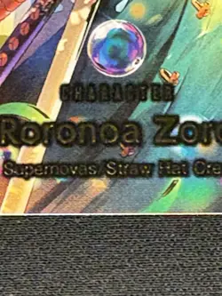 One Piece CCG Roronoa Zoro PRB02-006 (SP) Bubble Zoro 💎 - Image 3