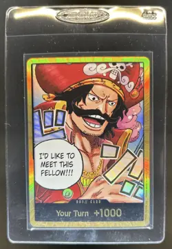 2025 One Piece Japanese Carrying On His Will Don!! Gold - Image 1