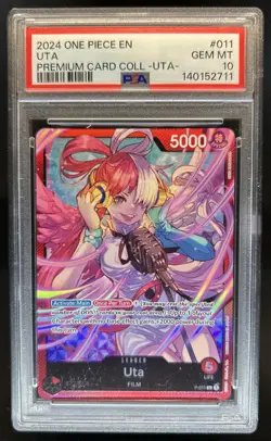 2024 One Piece Premium Card UTA #P-011 PSA 10 GEM MINT GEM MINT - Image 1