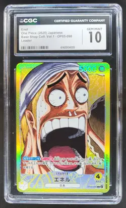 2025 ONE PIECE JP ENEL LEADER OP05-098 CGC 10 A PT - Image 1
