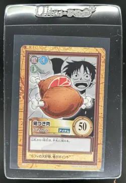 2001 Bandai One Piece Carddass Hyper Battle Japanese Monkey D Luffy #C147 - Image 1