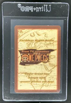 2001 Bandai One Piece Carddass Hyper Battle Japanese Monkey D Luffy Wanted #C221 - Image 2