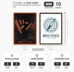 TAG 10 - Stamped Don! [One Piece - 3rd Anniversary Set] Japanese - Image 3