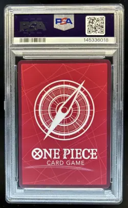 2025 One Piece X BVB Match Day Promo Monkey D Luffy #ST13-003 PSA 10 GEM MINT - Image 2