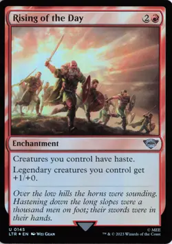 Rising of the Day, #145, LTR, Foil, U - NM - Image 1