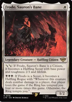 Frodo, Sauron's Bane, #18, LTR , Reg, R - NM - Image 1