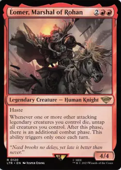 Eomer, Marshal of Rohan, #120, LTR , Reg, R - NM - Image 1