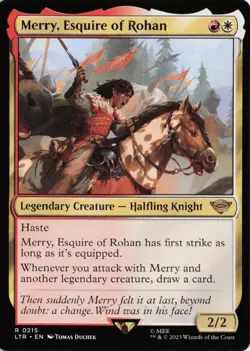 Merry, Esquire of Rohan, #215, LTR , Reg, R - NM - Image 1