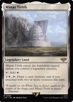 Minas Tirith, #256, LTR , Reg, R - NM - Image 1