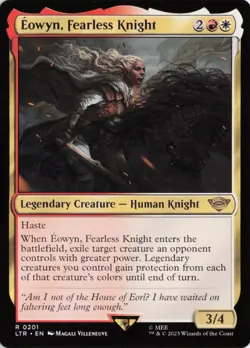 Eowyn, Fearless Knight, #201, LTR , Reg, R - NM - Image 1