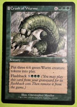Crush of Wurms Judgment (2002) Regular 110/143 LP - MTG - See Image - Image 1