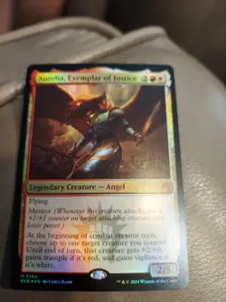 Aurelia, Exemplar of Justice Ravnica Remastered Foil - Image 1