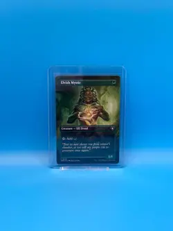 MTG, Elvish Mystic (Borderless) 648 Commander Masters Regular - Image 1