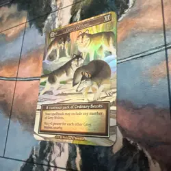 Grey Wolves - Alpha Ordinary Foil Sorcery: Contested Realm - Image 2