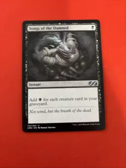 Songs of the Damned Ultimate Masters Regular MTG Magic The Gathering - Image 1
