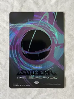 Sothera, the Supervoid (Singularity Foil) MTG Edge of Eternities NM Condition - Image 1