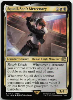MTG Squall, SeeD Mercenary R FINAL FANTASY 243 LP - Image 1
