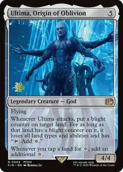 MTG Ultima, Origin of Oblivion - Foil - Prerelease Promo, Prerelease & Release P - Image 1