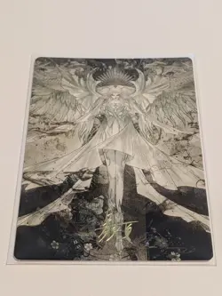 Art Series Hydaelyn, the Mothercrystal GOLD STAMPED: Final Fantasy MTG (NM) - Image 1