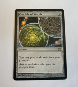 Crucible of Worlds - Tenth Edition - Rare - MTG Magic The Gathering - MP - Image 1