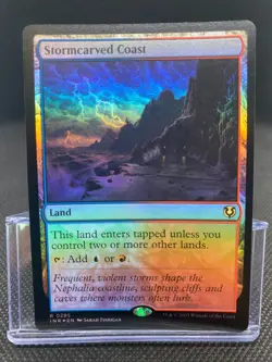 MTG Stormcarved Coast - Innistrad Remastered NM/Foil English - Image 1